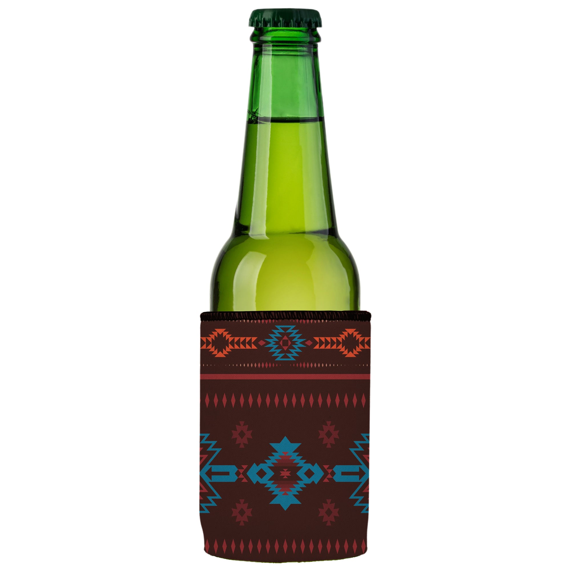 Stubbyz Brown Navajo Rug Stubby Cooler