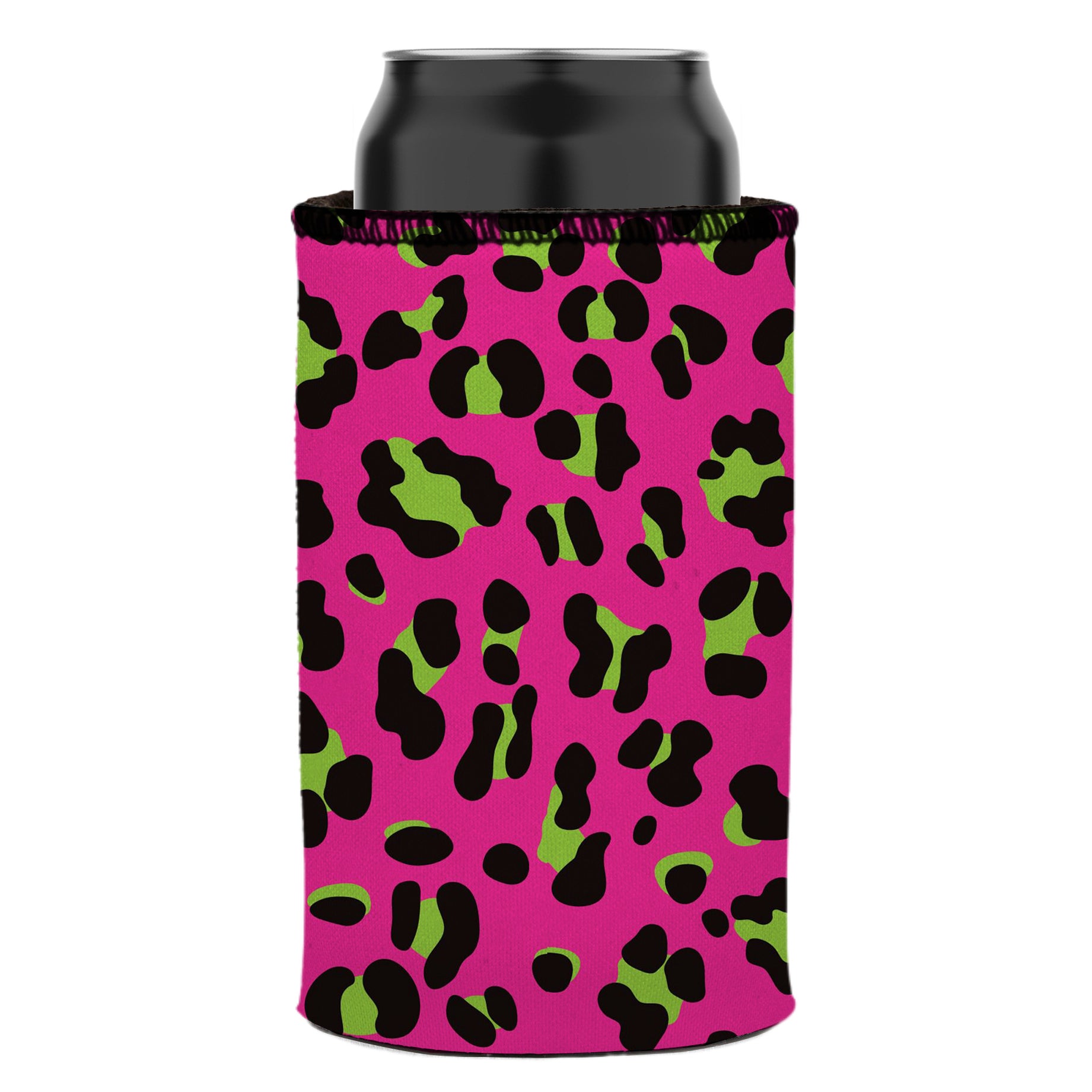 Stubbyz 80s Leopard Print Stubby Cooler