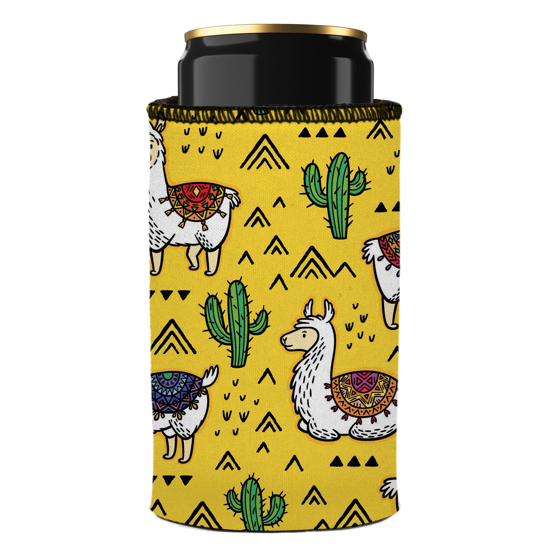 Stubbyz Llamas & Cactus Stubby Cooler