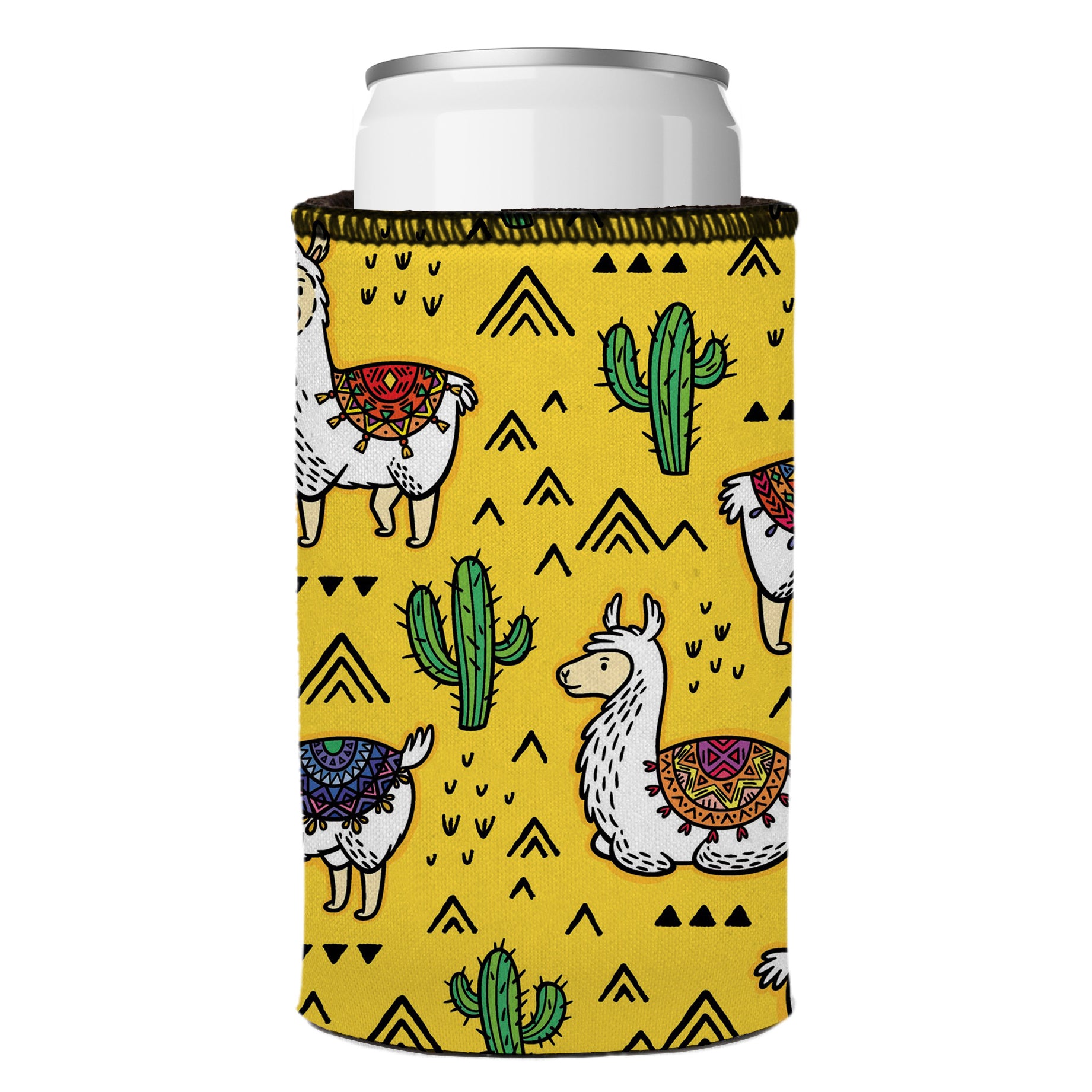 Stubbyz Llamas & Cactus Stubby Cooler